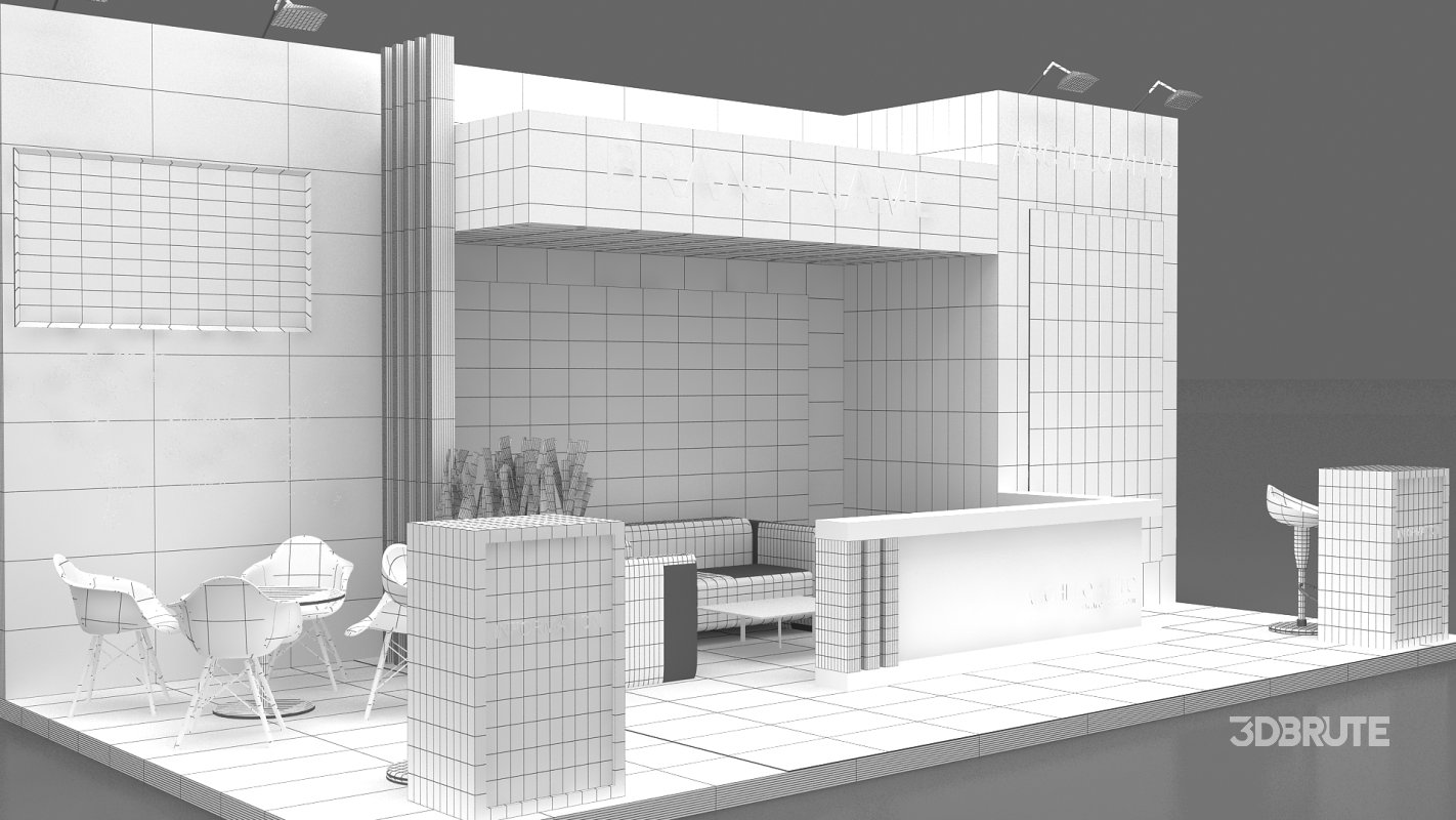 3d booth stand Image 7