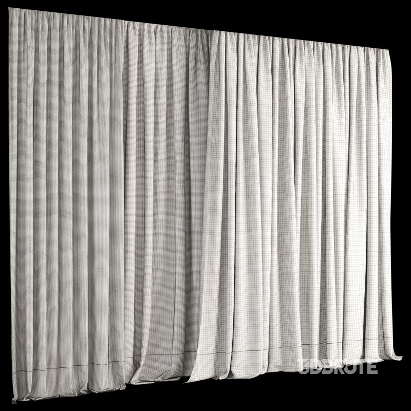 Silk and Cotton Curtain 028 Image 3