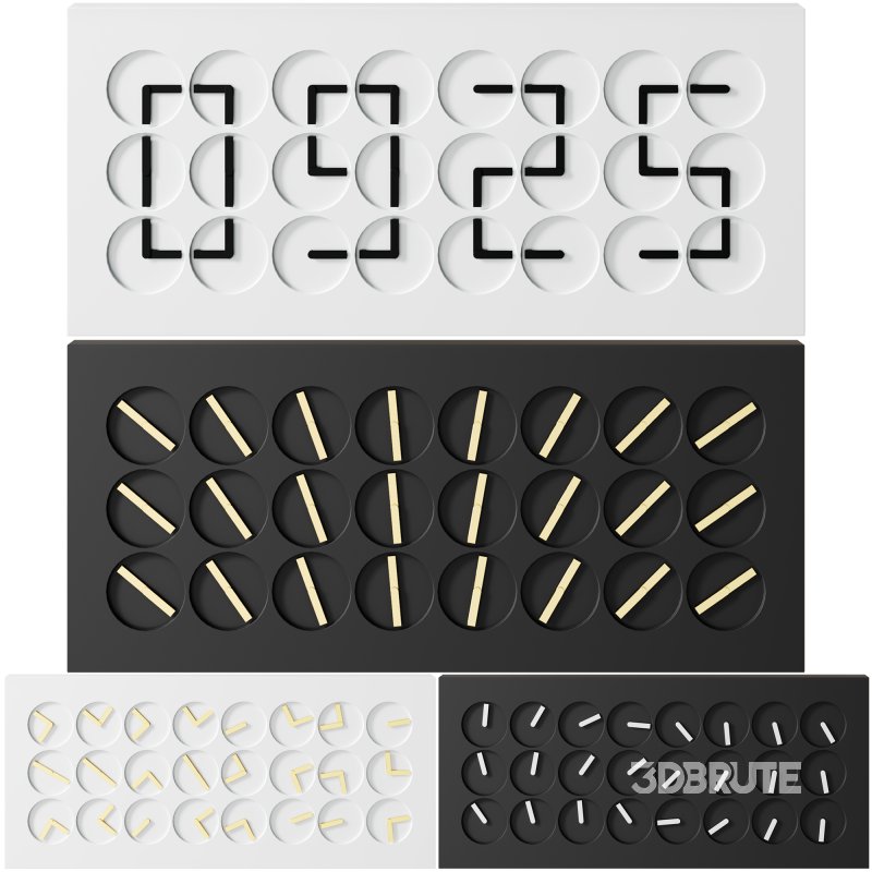 Wall Clock Clockclock 24 by Humans since 1982 Image 6