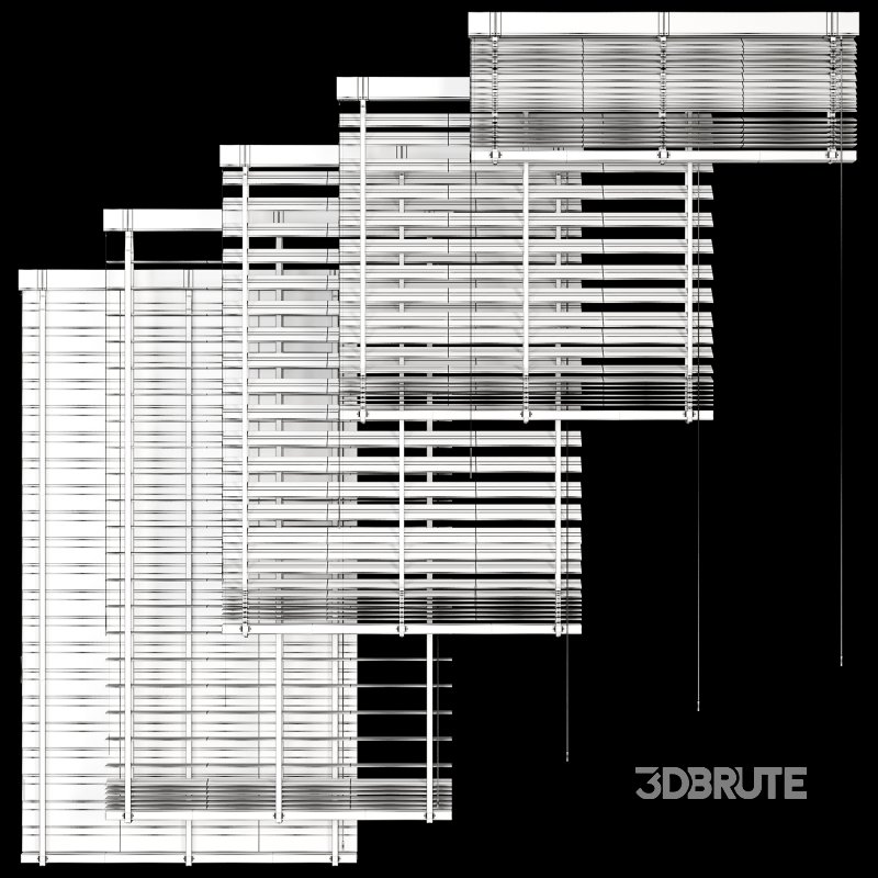 Glass Blinds Curtain Collection 74 Image 5