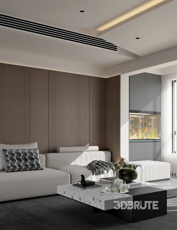 Modern living room dining room Image 7