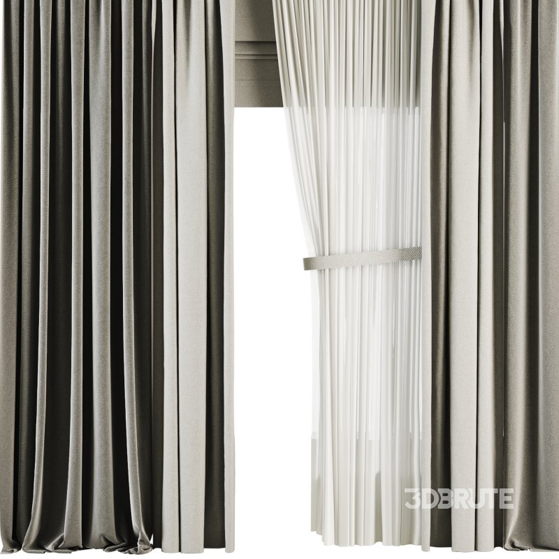 Silk and Cotton Curtain 042 Image 3