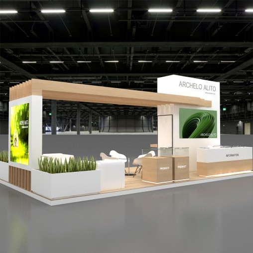 3d exhibition booth stand