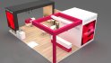 3d model exh booth - Thumbnail 7
