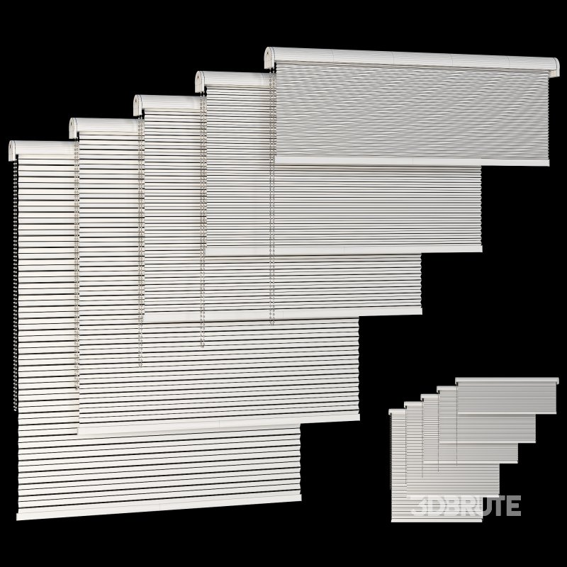 Roman Pleated Blinds 023 Image 5
