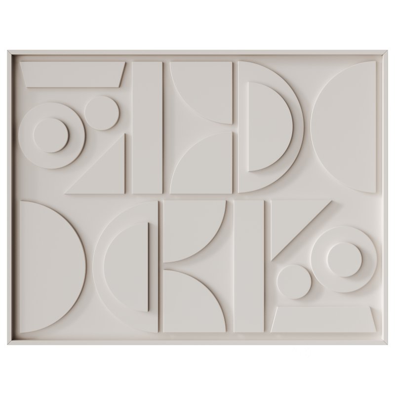 Decorative panel 3D ART RELIEF 02 Image 2