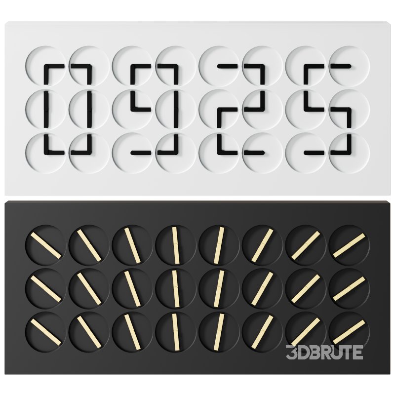 Wall Clock Clockclock 24 by Humans since 1982 Image 3