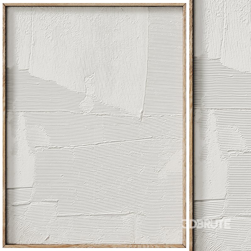 Decorative panel 3D ART RELIEF 50 Image 1