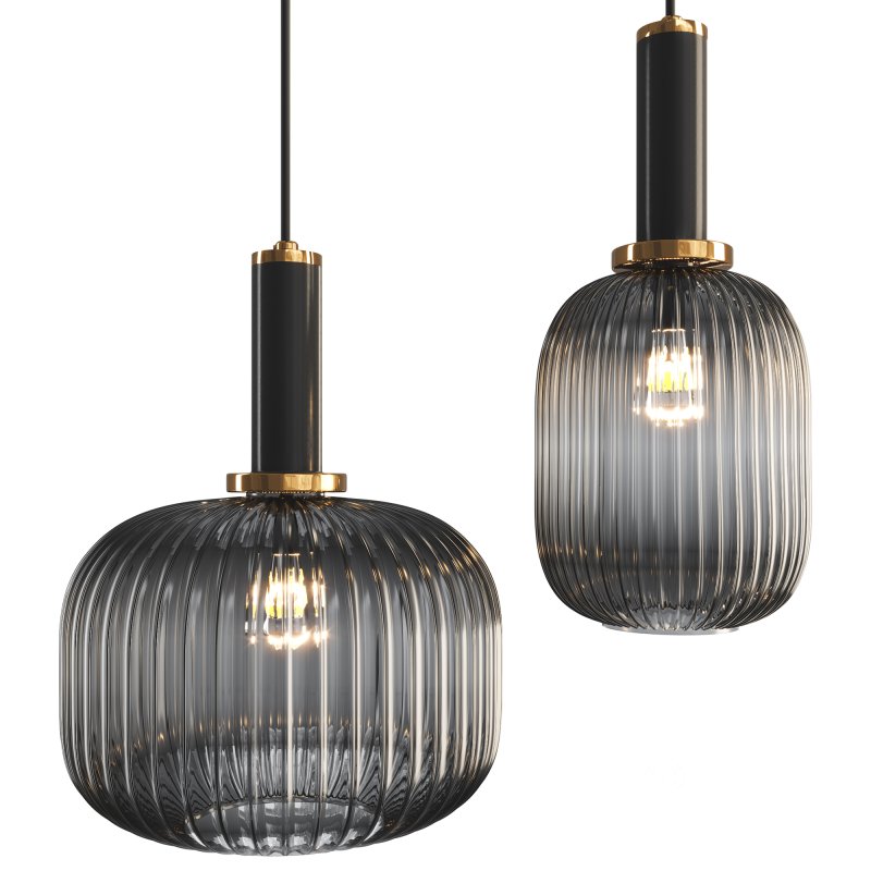 Pendant lamp IRIS BLACK Image 5