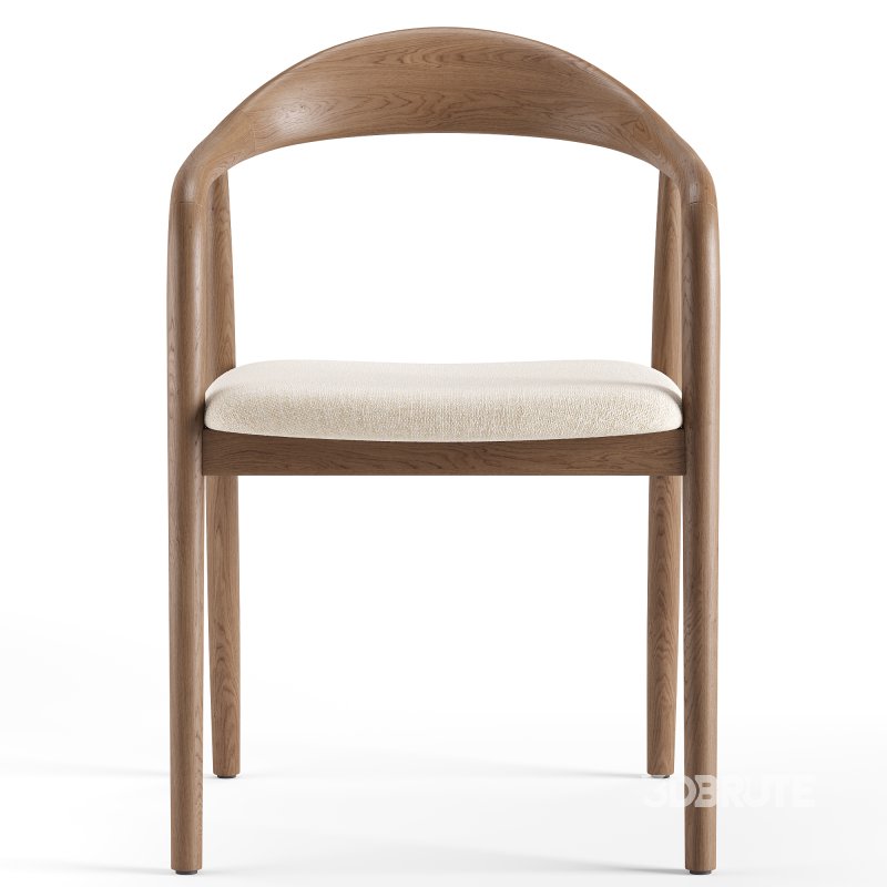 Noris Fabric Dining Chair Image 3