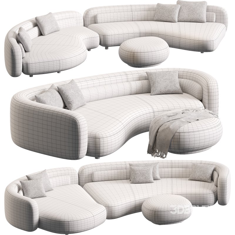 Bezier sofa by Minotti | 3 in 1 Image 7