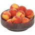 Glass Bowl Centerpiece with Peachs - Thumbnail 3