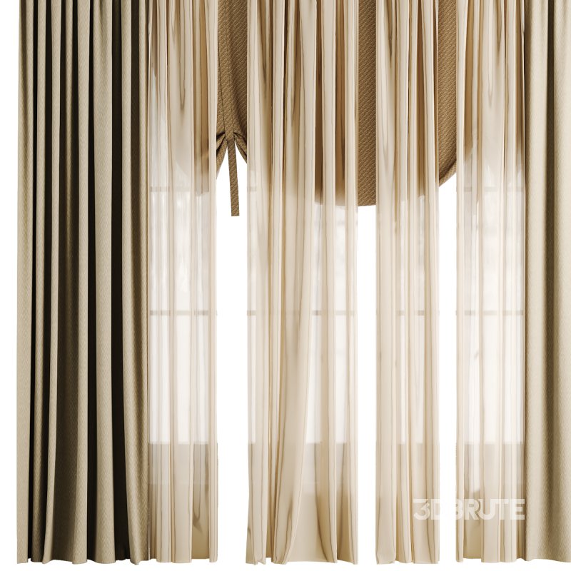 Roman and Cotton Curtain 054 Image 3