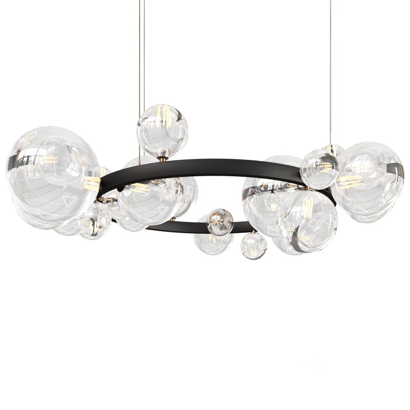 Ring chandeliers and lamps IONA Image 1