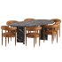 Fergus Dining Chair and Rosaline Dining Table - Thumbnail 6