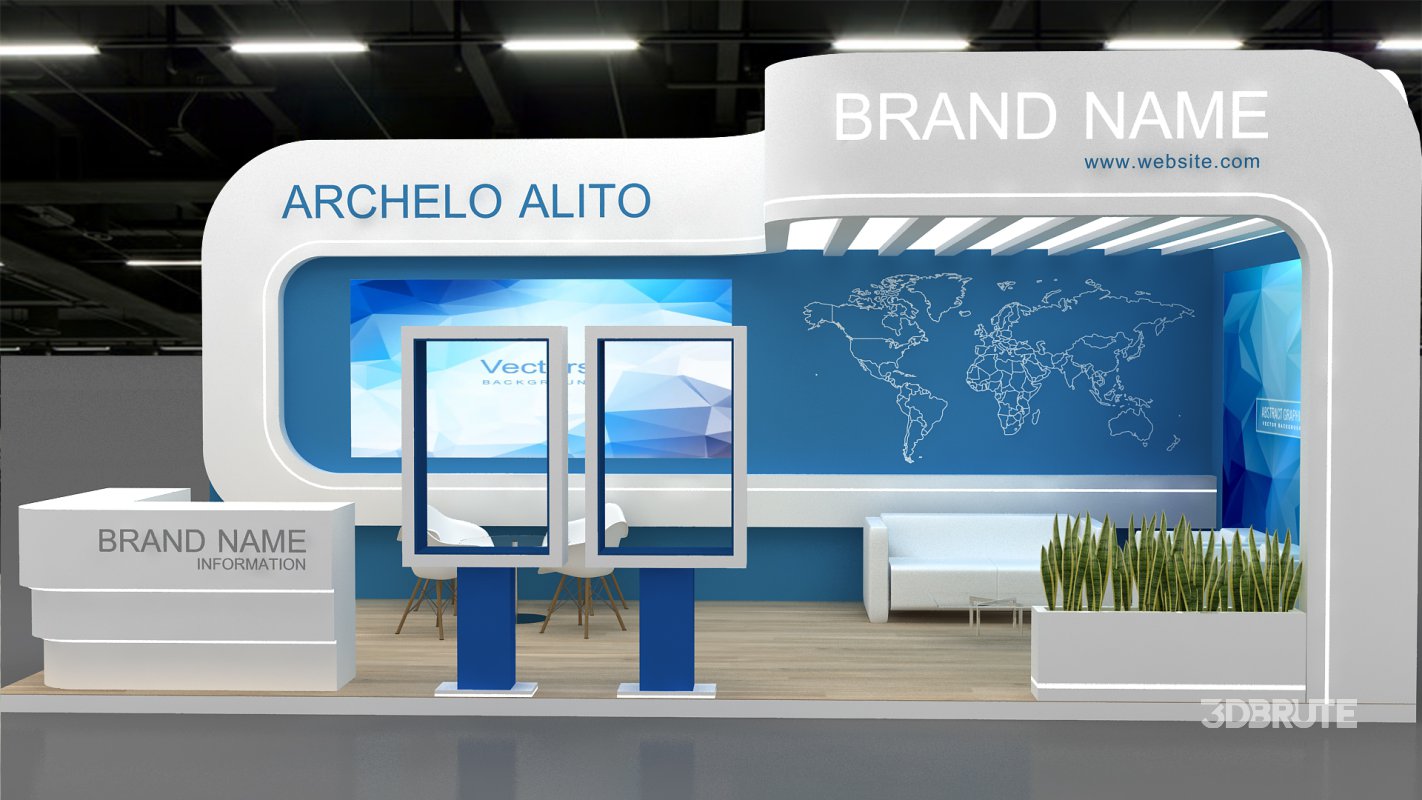 3d exhibition model Image 2