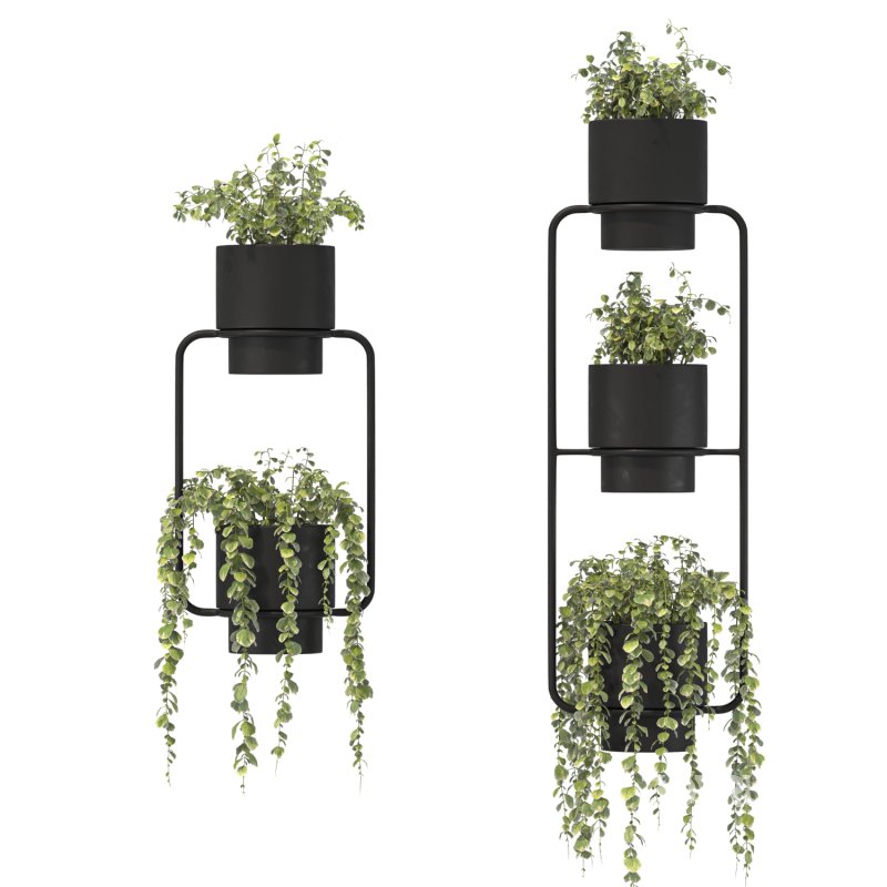 Metal Wall Mounted Planter Image 1