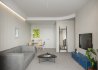 Modern living room and dining room interior scene - Thumbnail 1