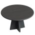 Jacob Round Dining Table with Vertex Base in Flax - Thumbnail 2