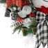 Snowman Wearth Christmas Decor - Thumbnail 6