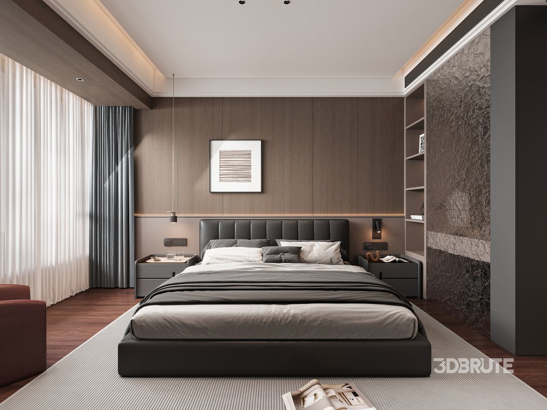 Modern bedroom Image 2
