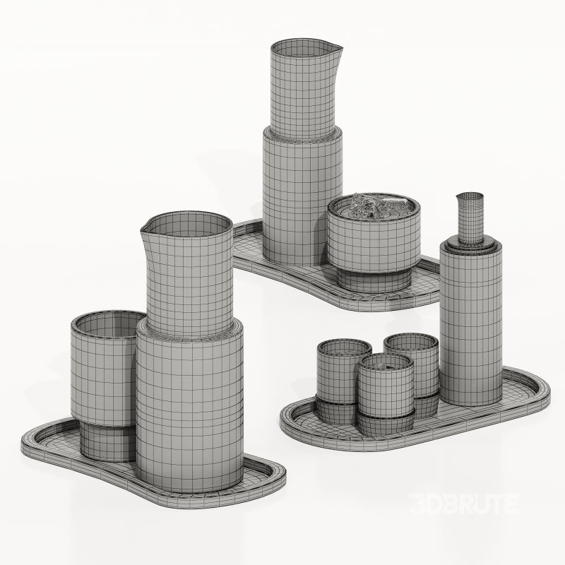 Glass decore set Image 5