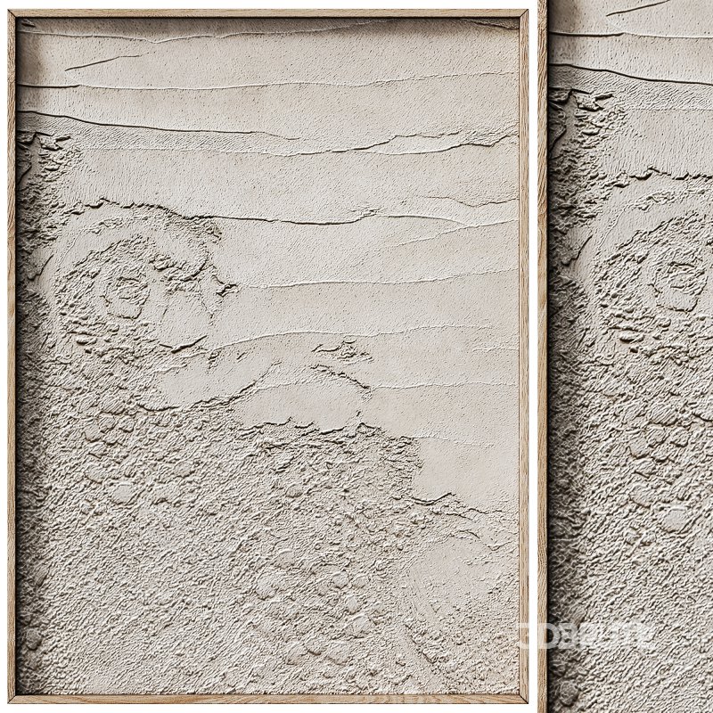 Decorative panel 3D ART RELIEF 49 Image 1