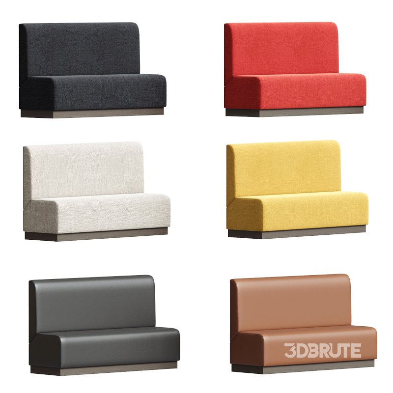 Jojo Classic banquette Jamie Stern Image 1