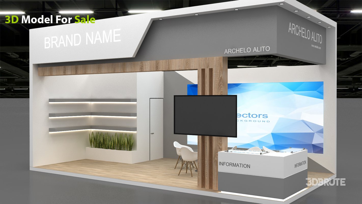 3d booth exhibition Image 1