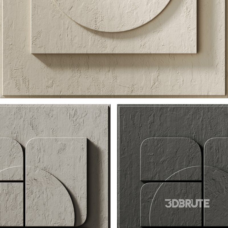 Decorative panel 3D ART RELIEF 05 Image 2