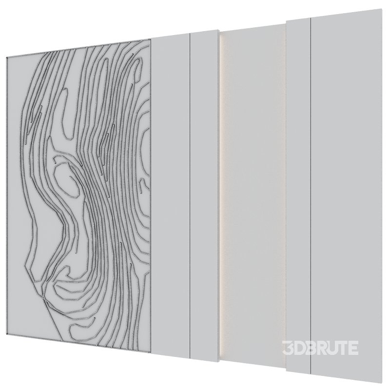 Wall 3d panel 09 Image 3