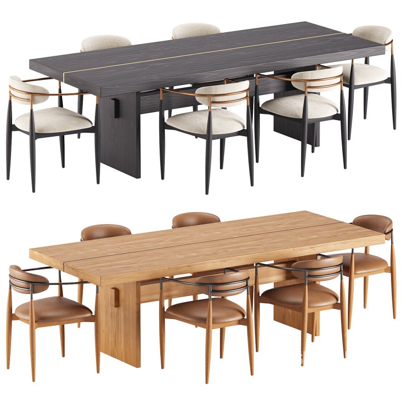 Jagger Chair and Mihaela Table Image 2