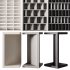 Modular decorative partition MISTRAL by Mutina - Thumbnail 1