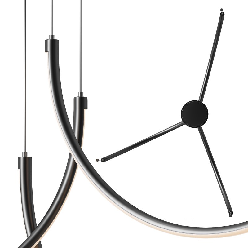 Line Led Chandelier Image 5