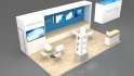 3d model exhibition booth tradeshow - Thumbnail 6