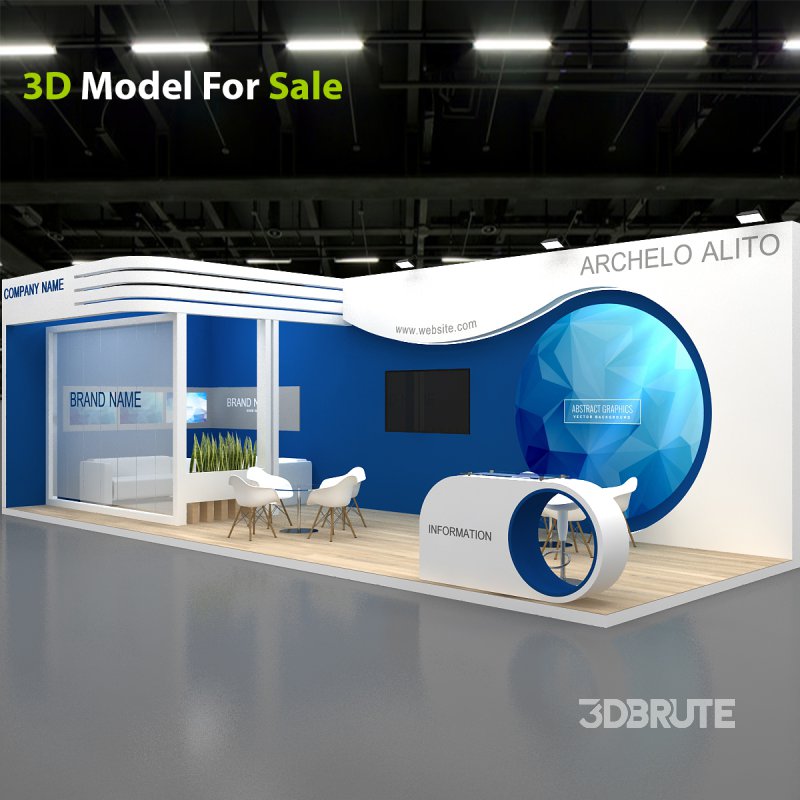 3d booth exhibition Image 1