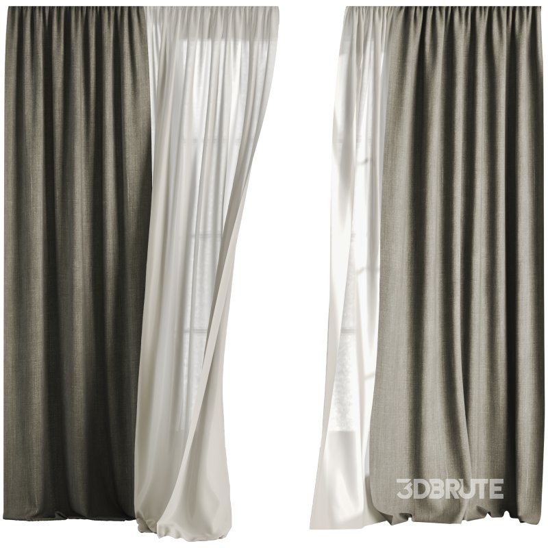 Silk and Cotton Curtain 031 Image 2