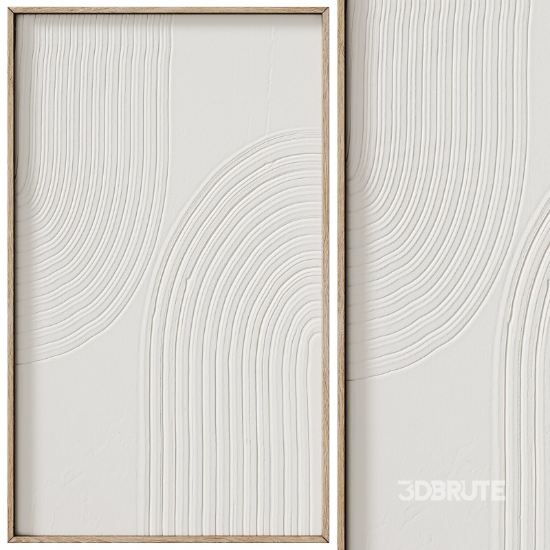 Decorative panel 3D ART RELIEF 24 Image 1