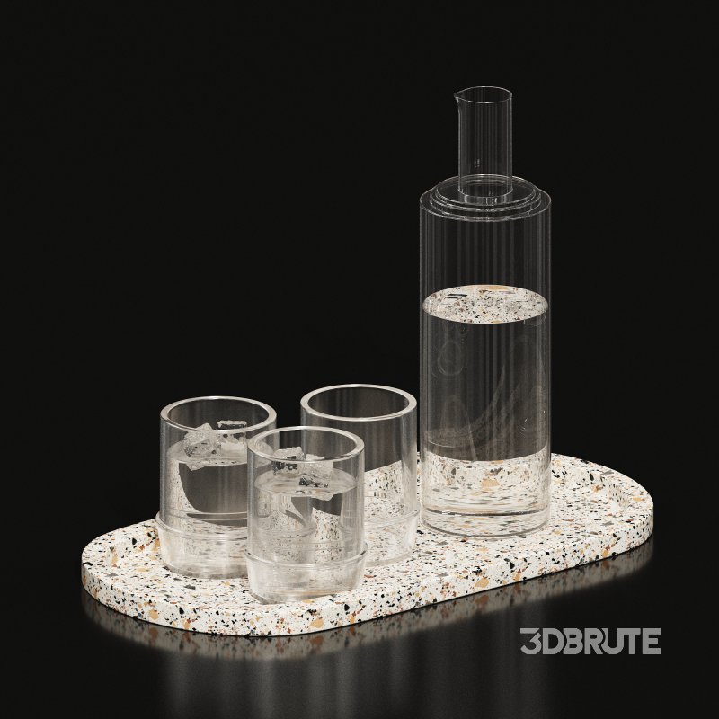 Glass decore set Image 3