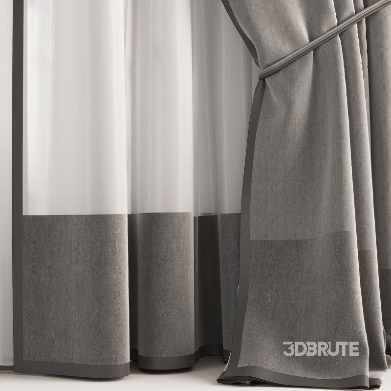 Silk and Cotton Curtain 07 Image 6