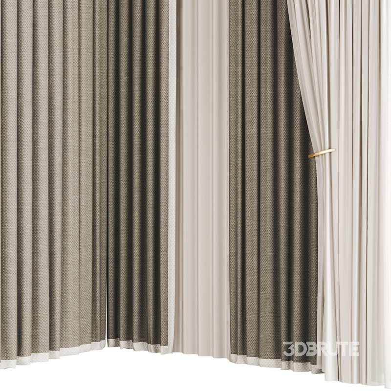 Silk and Cotton Curtain 050 Image 5