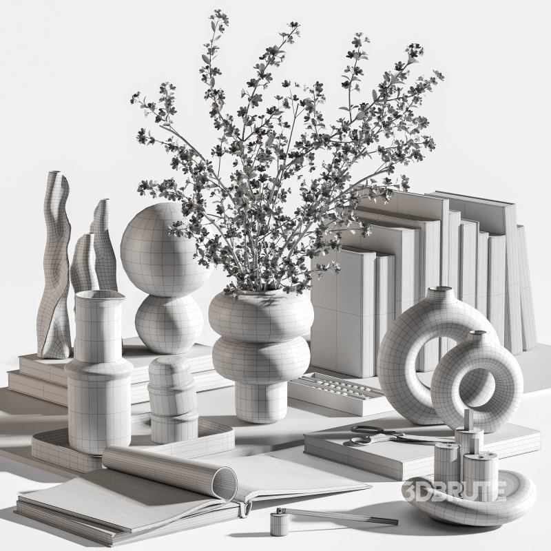 Blossom Harmony Decorative Tabletop Scene Image 4