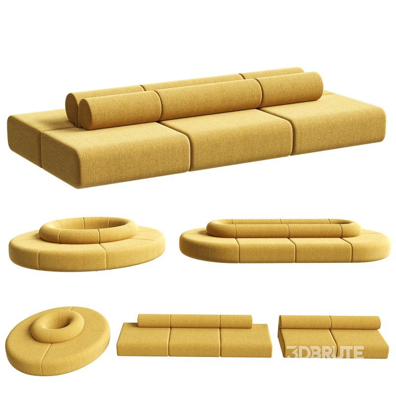 Nuans Design Moon Sofas Image 3