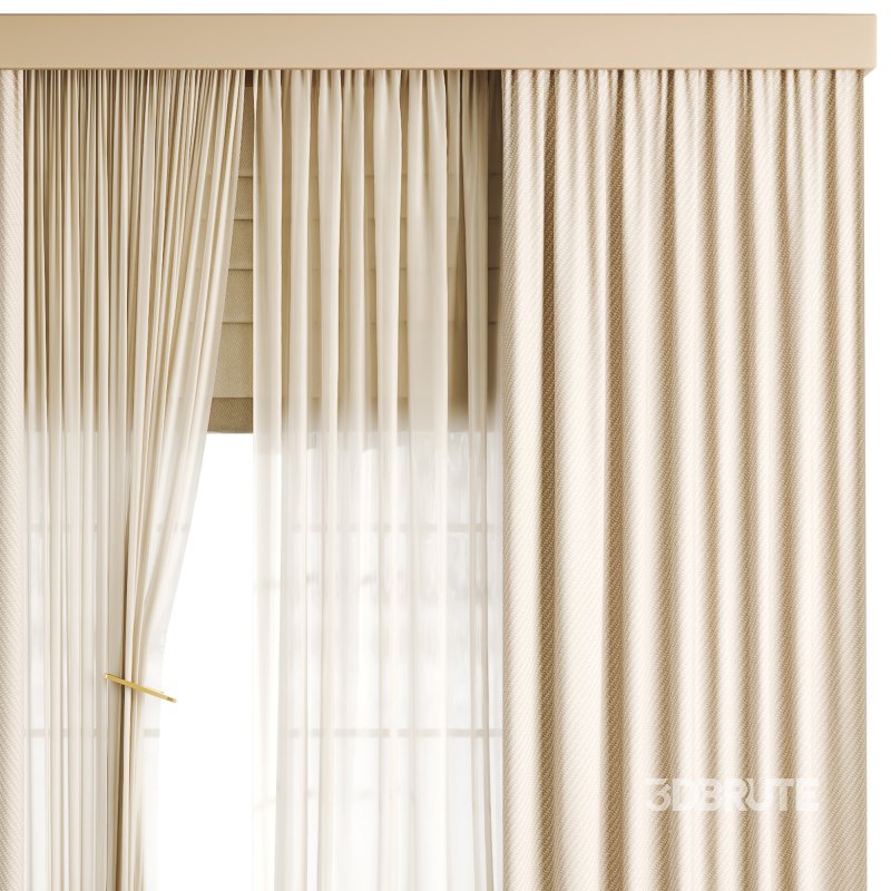 Roman and Cotton Curtain 053 Image 4