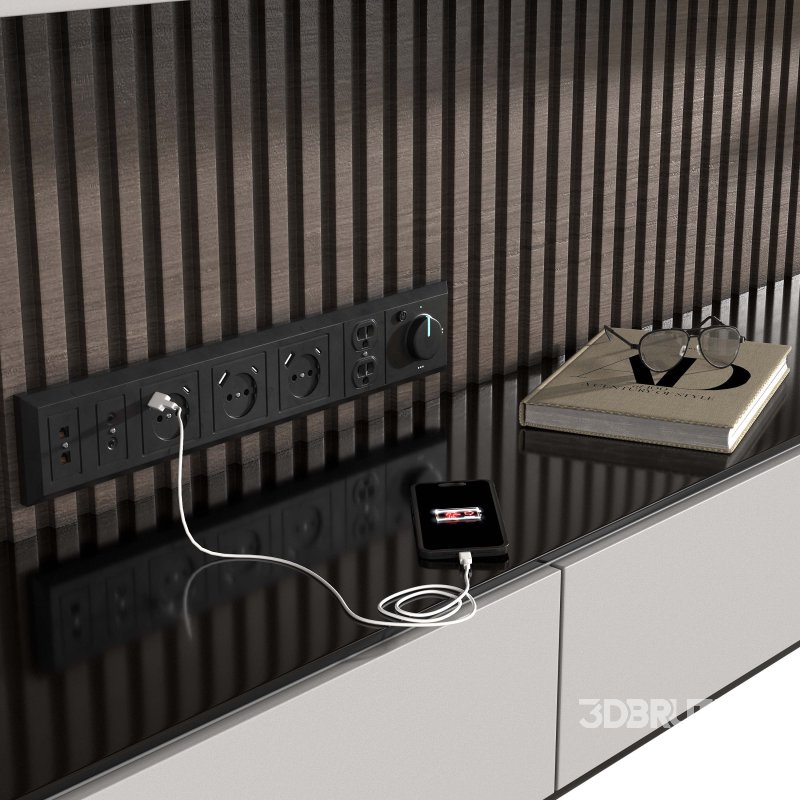 TV Wall set 03 Image 3