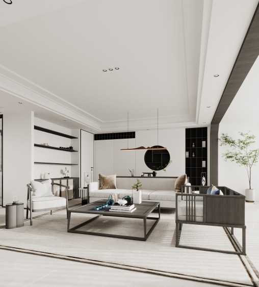Chinese Living Room Dining Room