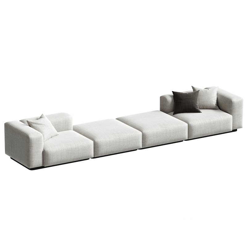 Soft Modular Sofa Linear set Image 1
