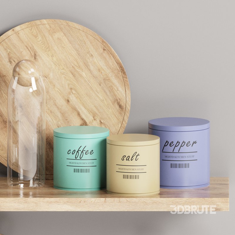 Kitchen decore set Image 3