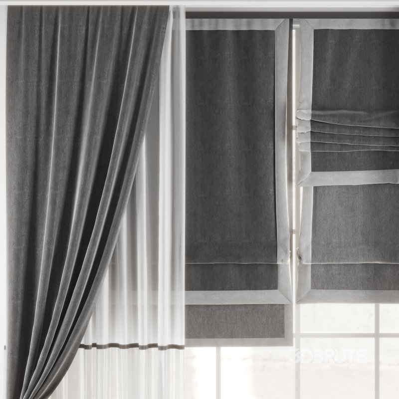 Silk and Cotton Curtain 10 Image 3