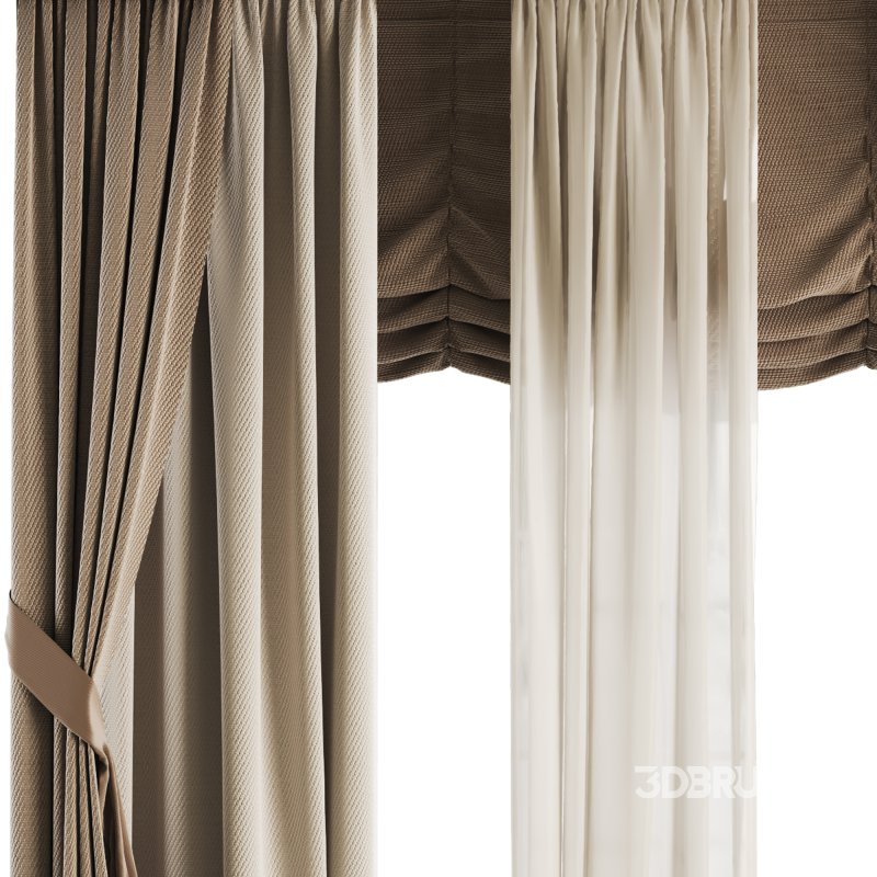 Silk and Cotton Curtain 051 Image 4